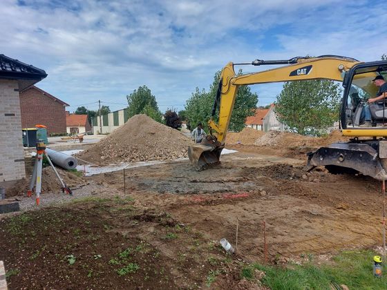 travaux de terrassement