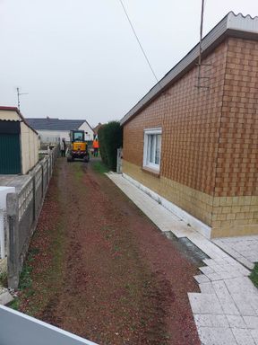 travaux de terrassage